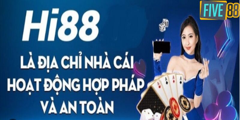 Cá cược đỉnh cao, an toàn và hợp pháp cùng nhà cái Hi88